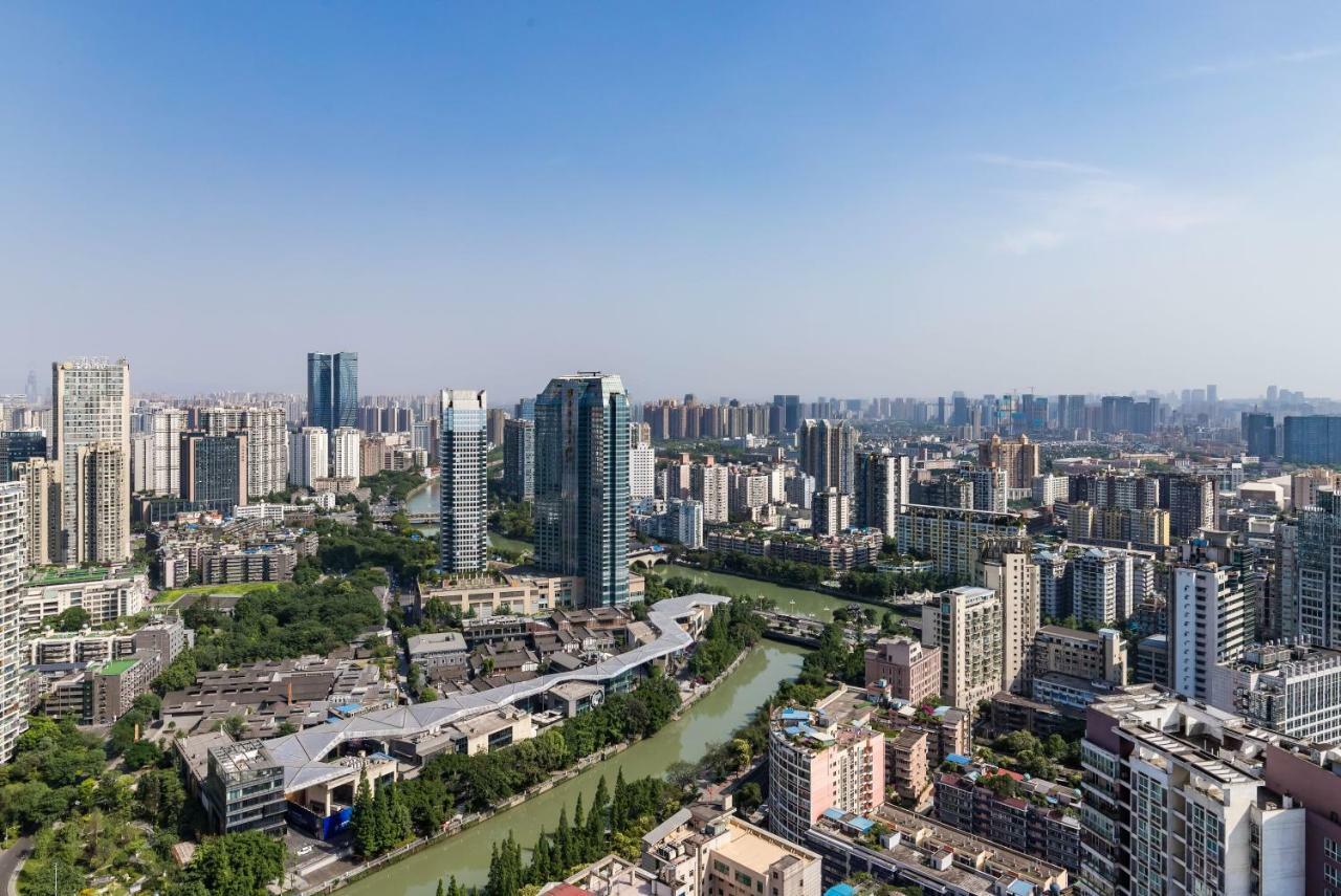 Tianfu In Service Apartement Chengdu Exterior photo